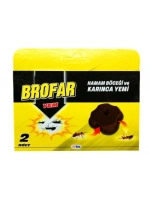 Brofar ( 2pcs ) Hamam Böceği Ve Karınca Yemi*12x4