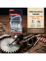 Broken Ppe Extractor Lrd-22 ( 6 Pcs ) Hasarlı Vida Çıkarıcı Set & ( Sola Dönen ) Klavuz Uç*120