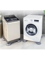 Çamaşır Makinesi Titreşim Engelleyici Stoper Gri 4 Lü Set