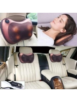 Car Home Isıtmalı Ovmalı Masaj Yastığı Ayak Bel Boyun Sırt Vücut Omuz Aleti