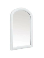 Çelik Ayna-671 Beyaz Mini Tek Ayna*10