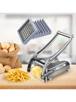 Çelik El Tipi Patates Sebze Dilimleyici Küp Rende Doğrayıcı