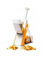 Çok Amaçlı Basmalı Sebze Dilimleyici Doğrayıcı Mandolin Brava Spring Slicer Kitchenmate