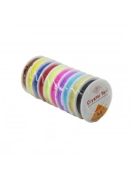Crystal Tec ( Renkli & Lastikli ) ( Size:0.8 ) Misina İpi*10x150