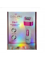Daling 3ü 1 Arada Şarj Edilebilir Kadın Bakım Seti Epilatör Tıraş Makinesi Nasır Sökücü Dijital