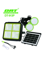 DAT Güneş Enerjili Aydınlatma Sistemi 5 Farklı Işık Modu Kamp lambası 100W