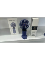 Demirhan Grup Dg-123 ( Led Göstergeli ) (usb Şarjlı) Mini El Fanı (sabit Başlık) (5-kademe Hız) (telefonluklu M.üstü Ayak) Vantilatör*120