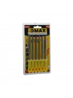 Dmax 4160 ( 6pcs ) Mini Çelik Eğe Seti ( Düz - Yuvarlak - Yarı Dairesel - Kare - Üçgen )*200