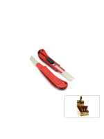 Dmax Dmx-4743 ( Büyük ) ( Metal ) Falçata Maket Bıçak ( 18mm Bıçaklı & 0.5mm Bıçak Ucu )*24x12