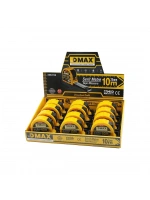 Dmax Dmx-4748 ( 10mt X 25mm ) Çelik Şerit Metre ( Stoplu ) ( Otomatik Kilit= Bas Durdur & Çek Sarsın )*12x4
