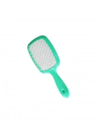 Dmr-4911-8586 Kısa Plastik Kare Silikon Fırçalı Tarak*24x10