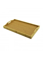 Dmr Home Dmr-4875 ( Dikdörtgen=30x50cm ) ( Aç Kapa Ayaklı= 20cm ) Ahşap Bambu Sunum Tepsi*10