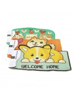 Dmr Home Dmr-8401 ( Hayvan Figürlü ) ( 37x57cm ) ( Kauçuk Plastik ) Kapı Paspası*100