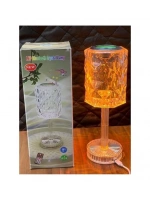 Kristal Masa Lamba Rgb Bluetooth Hoparlörlü Gece Lambası Hx-222