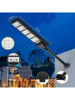 Egonex 180w Solar Kumandalı Sokak Armatürü 6500k (beyaz)