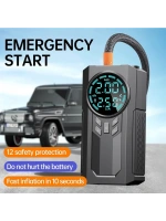 Egonex 4’ü 1 Arada Lastik Şişirici – Akü Takviyesi – Powerbank – Led Işık