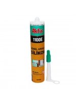 Egonex Akfix 1100e ( Şeffaf ) Genel Amaçlı Üniversal Silikon 280 Gr*24=k
