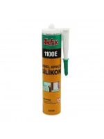 Egonex Akfix Sa-142 1100e ( Beyaz ) Genel Amaçlı Üniversal Silikon 280 Gr*24=k