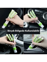 Egonex Araç Oto Araba Klima Havalandırma Detaylı Temizlik Fırçası RONAS-1