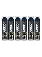 Egonex Arko ( Siyah ) Traş Köpük ( 200ml )*6x4