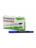 Egonex Arrow Ak-02 ( Mavi & 2 Uçlu ) ( Permanent=1mm ) + ( Cd Marker=0.4mm ) Kalemi*12x120