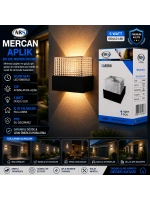 Egonex Ars-348957 ( Ip66 ) ( 50.000 Saat Led Ömrü ) ( 5w ) Mercan Led Aplik Duvar Lambası*48