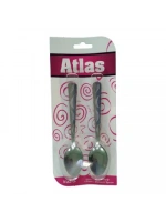 Egonex Atlas-704  6pcs Metal Tatlı Kaşık*50
