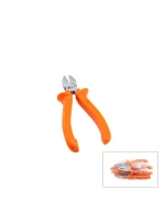 Egonex AZM ( 6 ) ( YAN KESKİ ) ( TURUNCU ) SAPLI ( Cr-V ) ( 160MM )*6X25