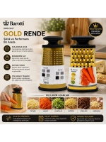 Egonex Barotti Dmr-9617 ( 4gen ) ( Çelik Metal ) Gold Rende ( Silikon Kaplama Taban )*96