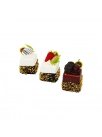 Egonex Barotti Dmr-9667 ( Mıknatıslı ) Buzdolabı Magnet ( Mix= Mini Kek & Pasta )*6x50