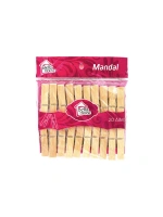 Egonex Bella House K-1046 ( 20pcs ) Ahşap Bambu Mandal*250