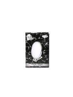 Egonex Bella House K-5198 Makyaj Aynası ( Oval & Gümüş ) ( 6.5=16.5x13cm ) Makyaj Aynası ( Çift Taraflı ) ( Katlanır Ayaklı )*72