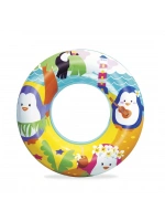 Egonex Bestway-36113 Desenli Çocuk Deniz Simit ( 51cm ) ( 3-6yaş )*36=k