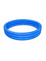 Egonex Bestway-51027 ( 3 Halka ) ( 480lt ) Yuvarlak Mavi Şişme Havuz ( 1.83mx33cm & 6x13 )*6=k