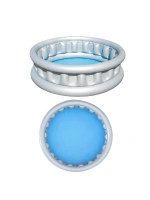 Egonex Bestway-51080 ( 512lt ) Yuvarlak Gri Şişme Havuz ( 3+yaş )*6=k