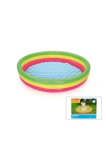 Egonex Bestway-51103 ( 3 Halka ) ( 211lt ) Yuvarlak Çocuk Şişme Havuz ( 1.52x30cm ) ( 2+yaş )*6=k