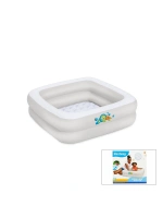 Egonex Bestway-51116 ( 2 Halka ) Kare Bebek Şişme Havuz ( 86x86x25cm ) ( 0-3yaş )*8=k