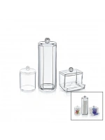Egonex Blackstone Krc-011 (3pcs) (disk) Makyaj Organizer Seti (mika Kristal Pls.) (kulak Çubuk Pamuklu & Makyaj Pamuk & Mendil)*24