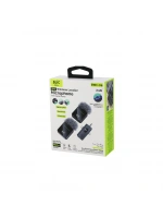 Egonex BLİC BWM-06 ( 3İN1 ) KABLOSUZ İKİLİ YAKA MİKROFON ( TÜYLÜ ) ( DİJİTAL EKRAN ) ( LİGHTNİNG - TYPE-C - 3.5MM GİRİŞ ) ( 5.0V / 1A )*50