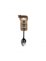 Egonex Boss-715 ( 6pcs ) Eko Çubuk Sade Metal ( Tatlı Kaşık ) 2mm*100