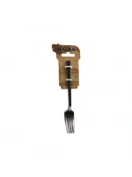 Egonex Boss-716 ( 6pcs ) Eko Çubuk Sade Metal ( Tatlı Çatal ) 2mm*100