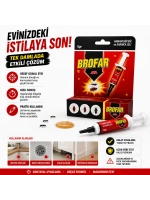 Egonex Brofar  ( Jel ) Şırınga Modeli  ( Hamamböceği & Karınca ) 5gr.*12x8