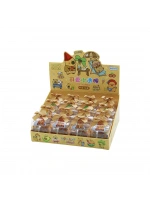Egonex CAPY BARA NİCE! SZ-15 ( 2PCS ) (GENİŞLİK=2CM & 3CM) (HAYVAN & YEMEK RESİMLİ) SEVİMLİ BANT (PVC & KURDELALI AMBALAJ)*16X84