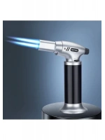 Egonex Çift Torch Doldurulabilir Jet Alev Pürmüz Çakmak AT-800