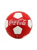 Egonex Coco Cola ( Futbol ) Topu Dikişli & Kırmızı Beyaz ( 420 Gr )*24