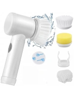 Egonex Çok Fonksiyonlu Banyo Mutfak Lavabo Şarjlı Temizlik Fırçası