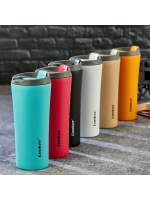 Egonex Cooker Ckr-2050 ( 400ml ) Termos Bardak Renkli ( Paslanmaz Çelik & Kaydırmaz Tpr Taban & Sızdırmaz Kapak )*24
