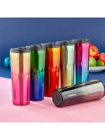 Egonex Cooker Ckr-2100 ( 500ml ) Diamond Termos Bardak Renkli ( Paslanmaz Çelik & Kaydırmaz Tpr Taban & Sızdırmaz Kapak )*24