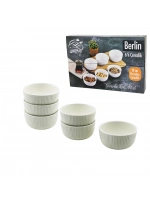Egonex COOKER CKR-3788 ( 6PCS ) BERLİN PORSELEN ÇEREZLİK ( 10CM )*12=K