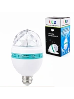 Egonex Dempower Dp-269 ( 3w ) Dönebilen ( Disko ) Renkli Led Lamba & Ampul ( Tam Renkli ) ( 170-265v )*100
